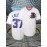 Men's #37 White Embroidered Baseball Jersey - V-Neck, Loose Fit, Polyester Sports Shirt for Casual & Team Activities, Sizes S-XXXL, Outdoor Activewear | Loose Fit Shirt | Smooth Texture, Best for Christmas