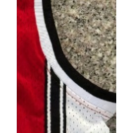 Men'S # 32 Classic Red Retro Embroidered Sleeveless Basketball Shirt - Breathable And Moisture Absorbing, Perfect For Team Training And Competitions, Sizes From S-XXXL